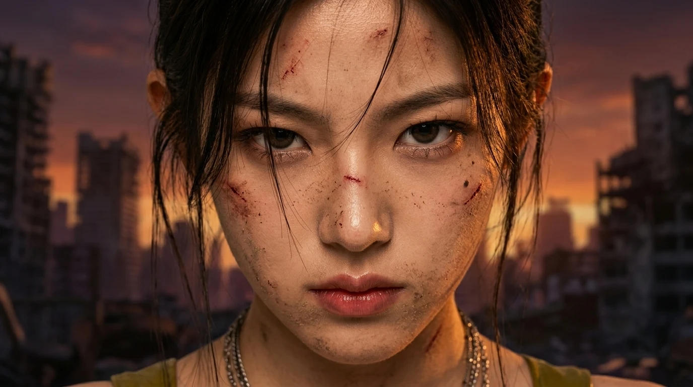 Battle Scars Portrait
