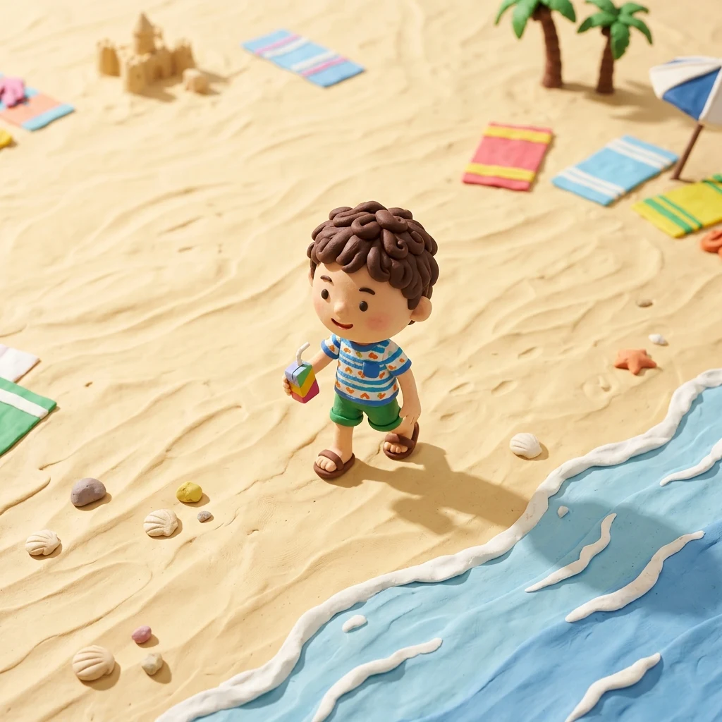 Boy on Beach