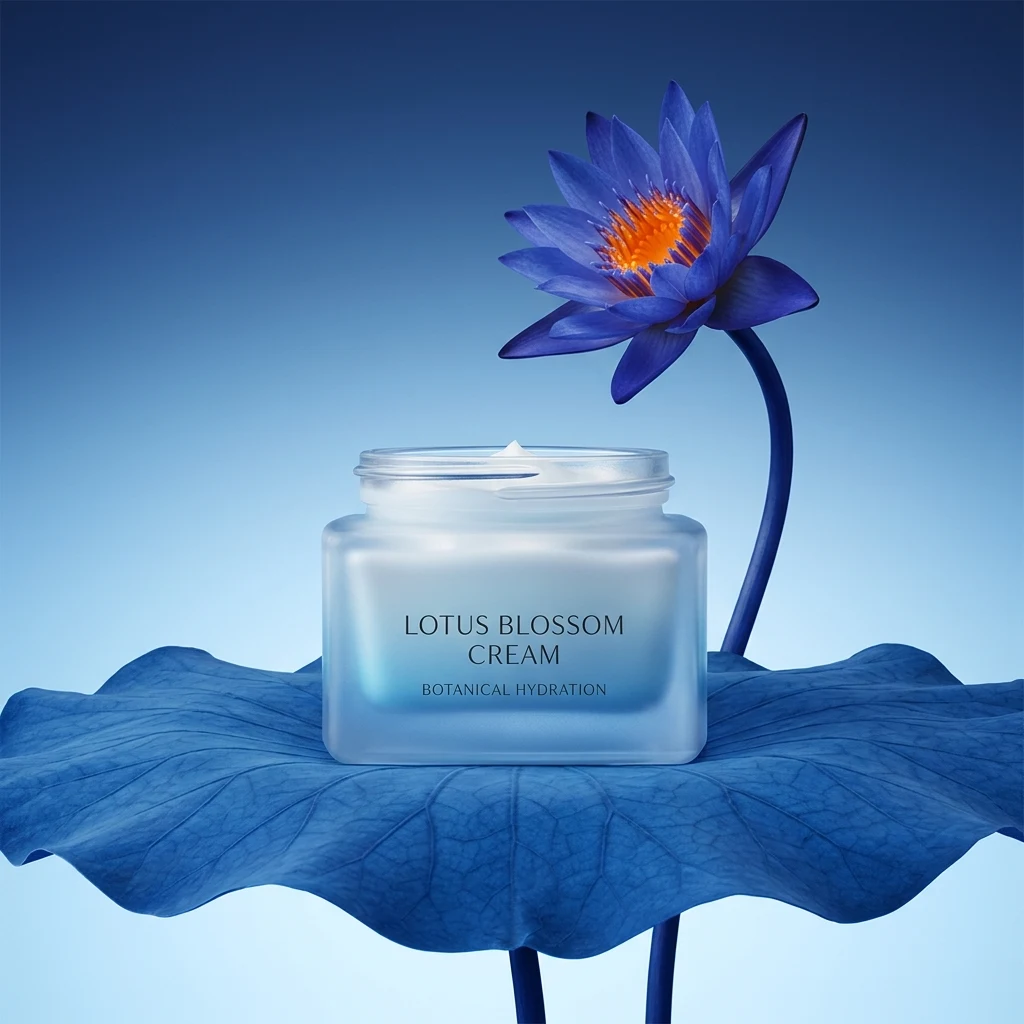 Lotus Cream Jar
